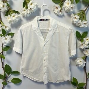 Vintage Kenneth Gordon of New Orleans Short Sleeve Woman’s Cotton Top Size 4 EUC